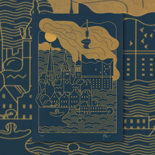 Hamburg in Gold