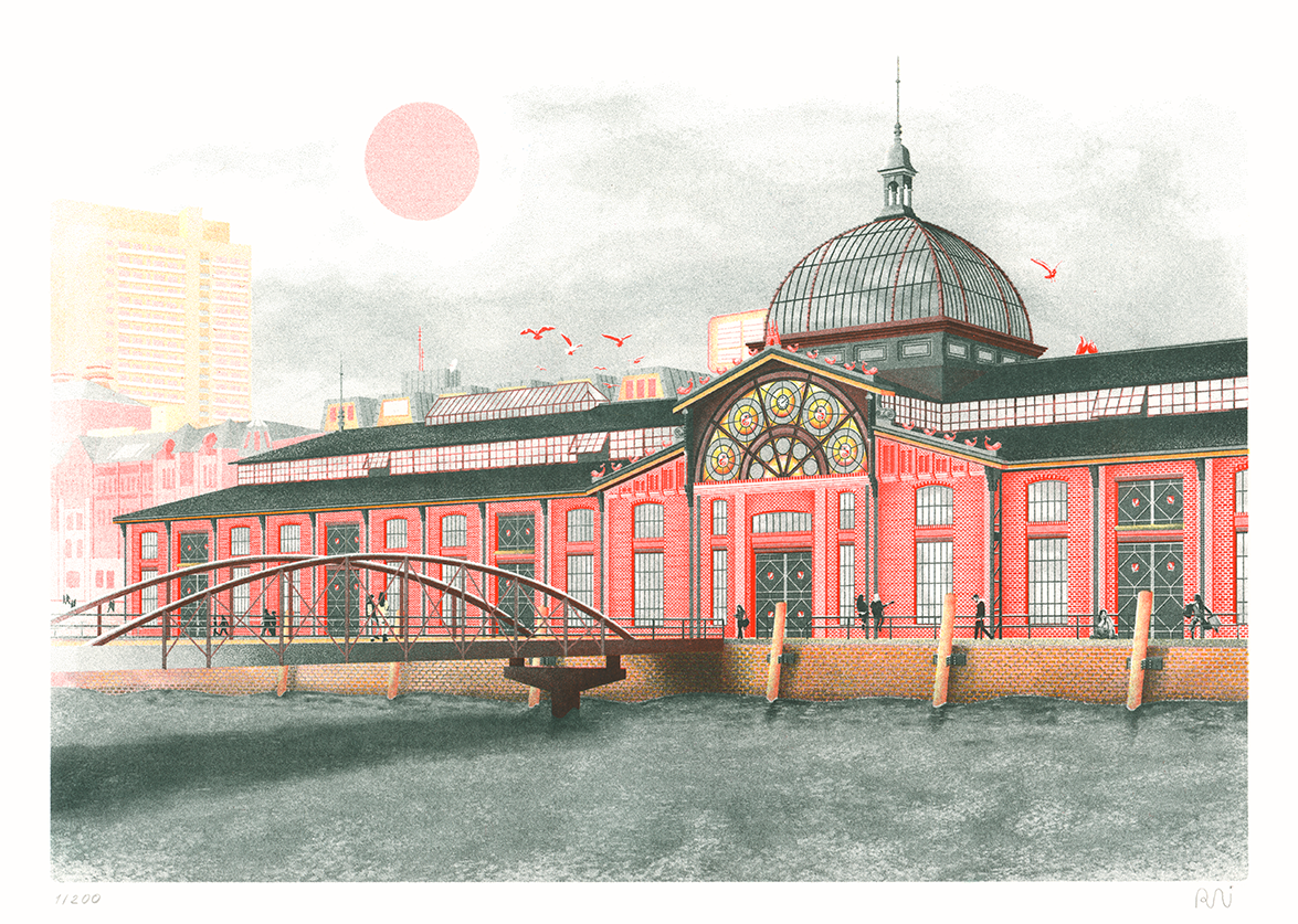 fish auction hall